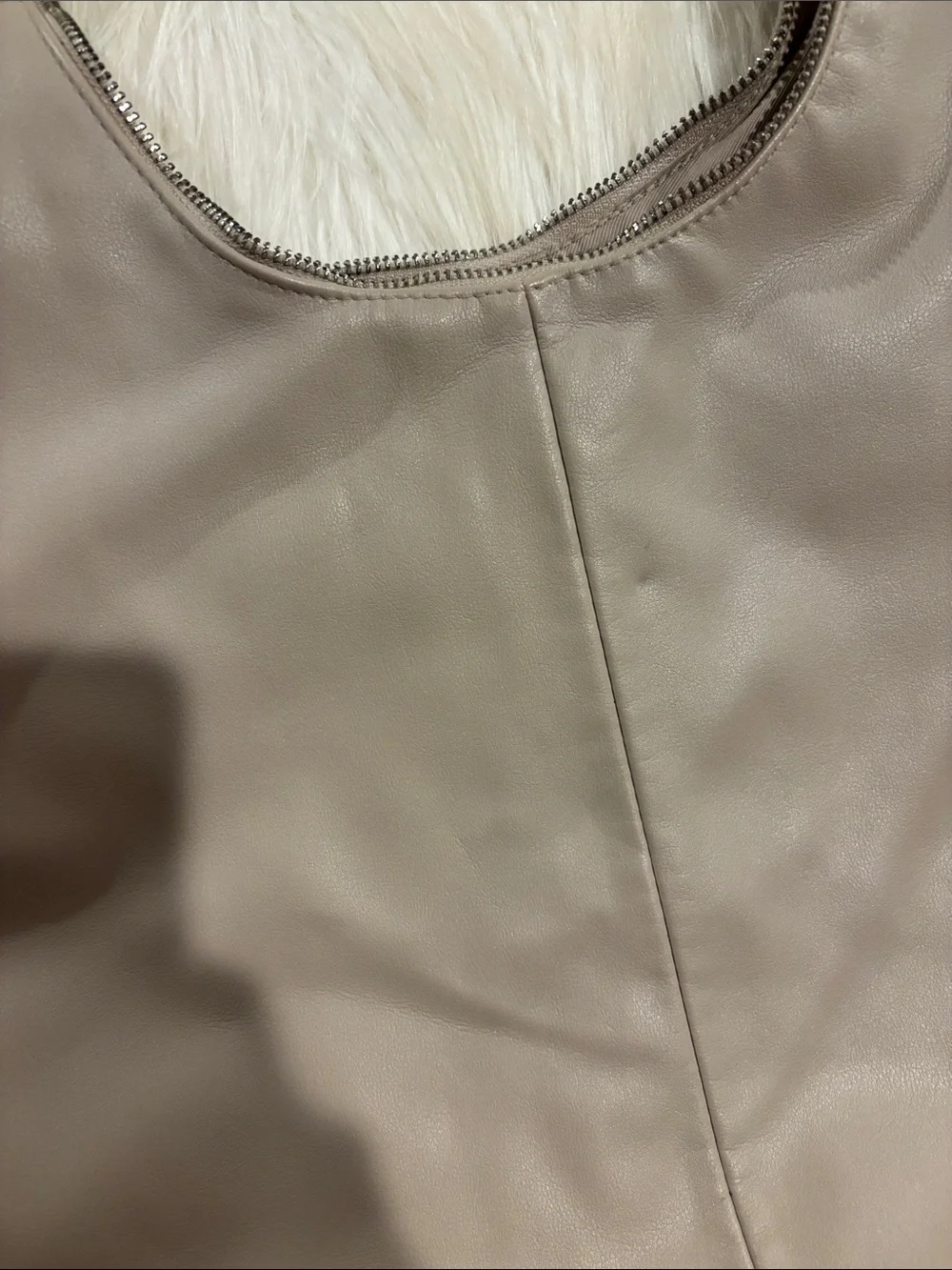 a new day Soft Taupe Hobo Shoulder Bag